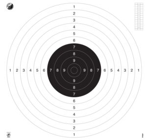 KRUGER ISSF 25/50M Precision Targets (1989) - Pistol NZ