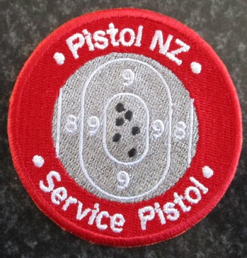 Service Section Patch - Pistol NZ